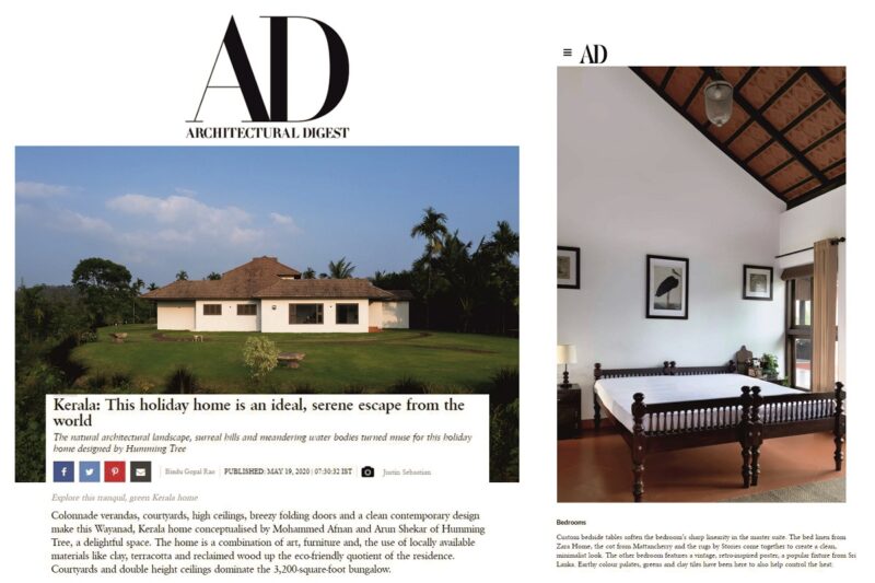 Weekend Home in Wayanad Kerala featured on AD